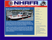 Tablet Screenshot of northhudsonfire.com
